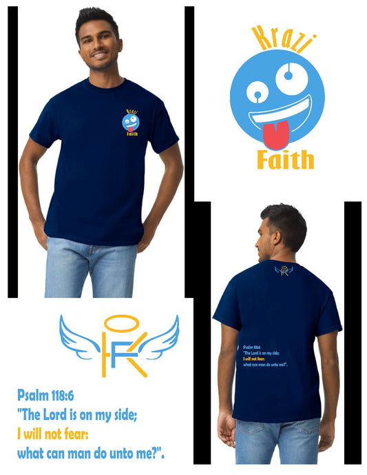 Krazi Faith Navy Tee